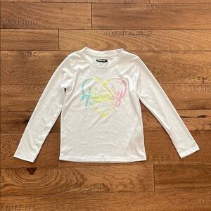 Hurley Girl's Long Sleeve Dri-Fit UPF 50+ Swim Shirt - Size 5/6